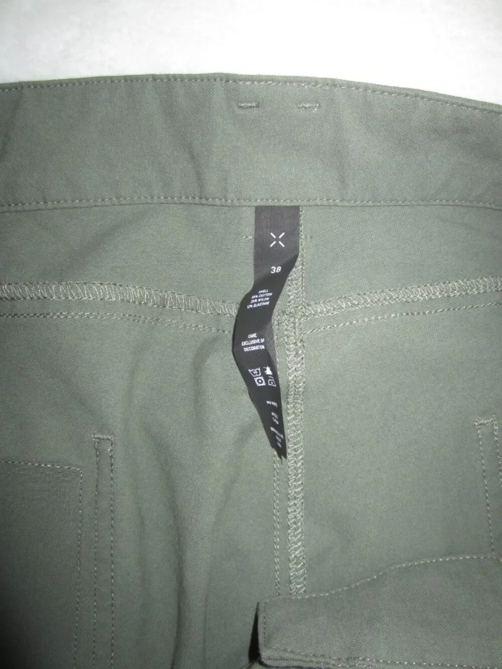 TEN THOUSAND Utility Pants Green Slim Straight Men’s 38